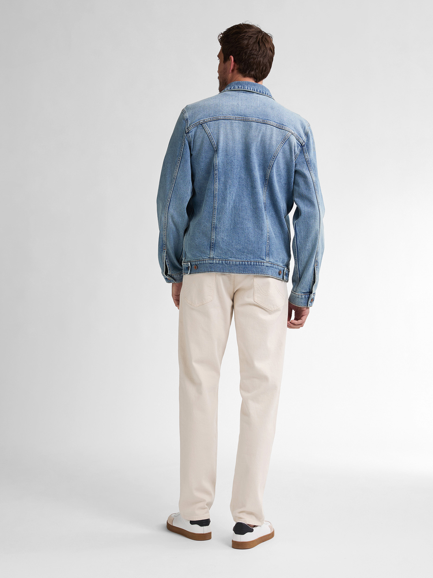 M-1050-JAC002 Men Jacket Denim (5700 Bleached)