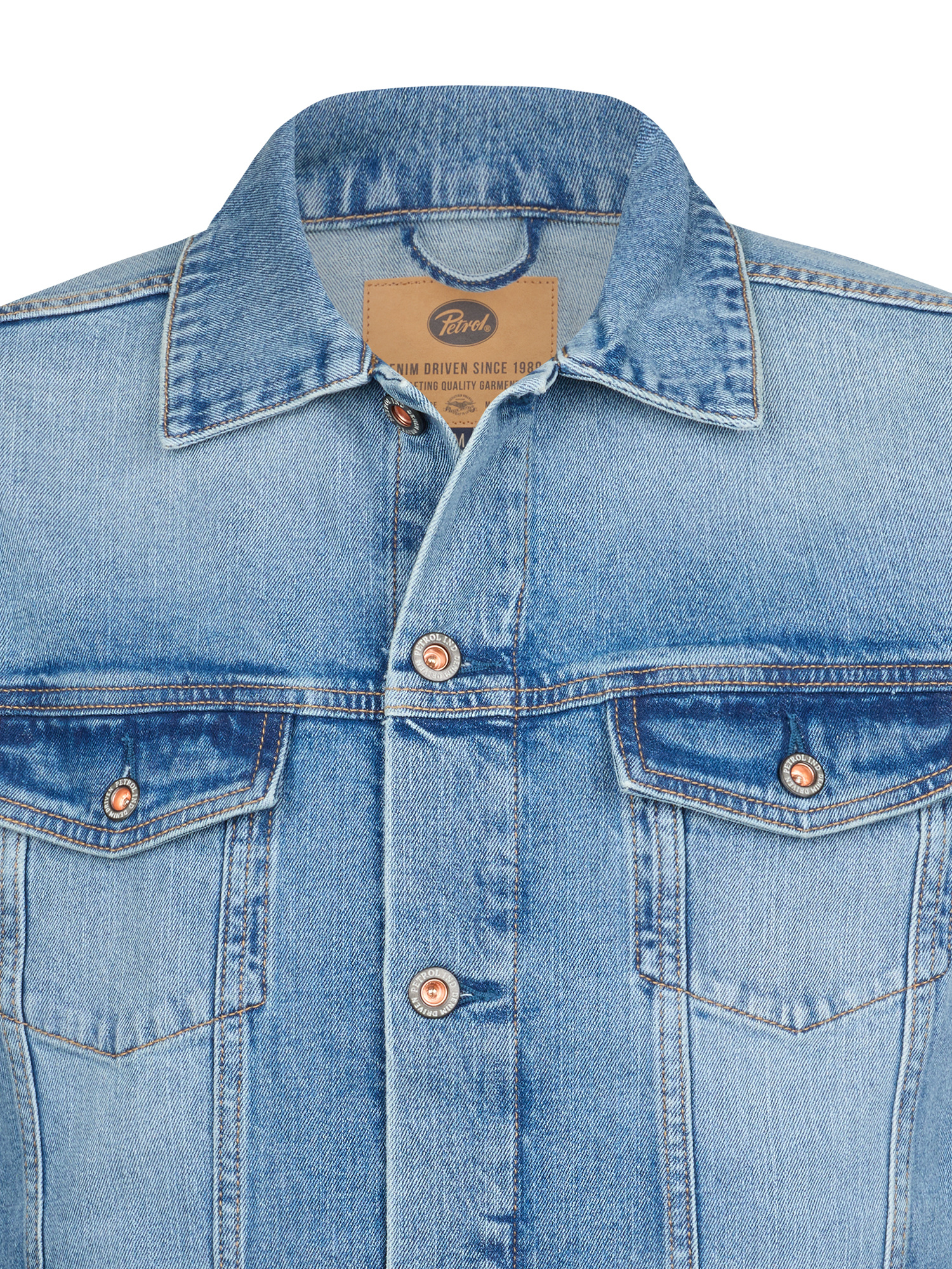 M-1050-JAC002 Men Jacket Denim (5700 Bleached)