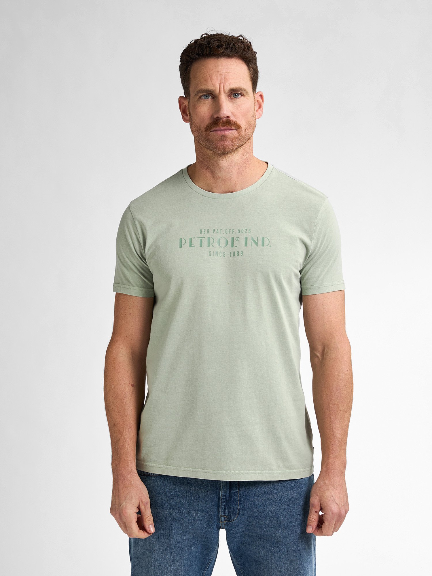 M-1050-TSR616 MEN TSHIRT (6173 DESERT SAGE)