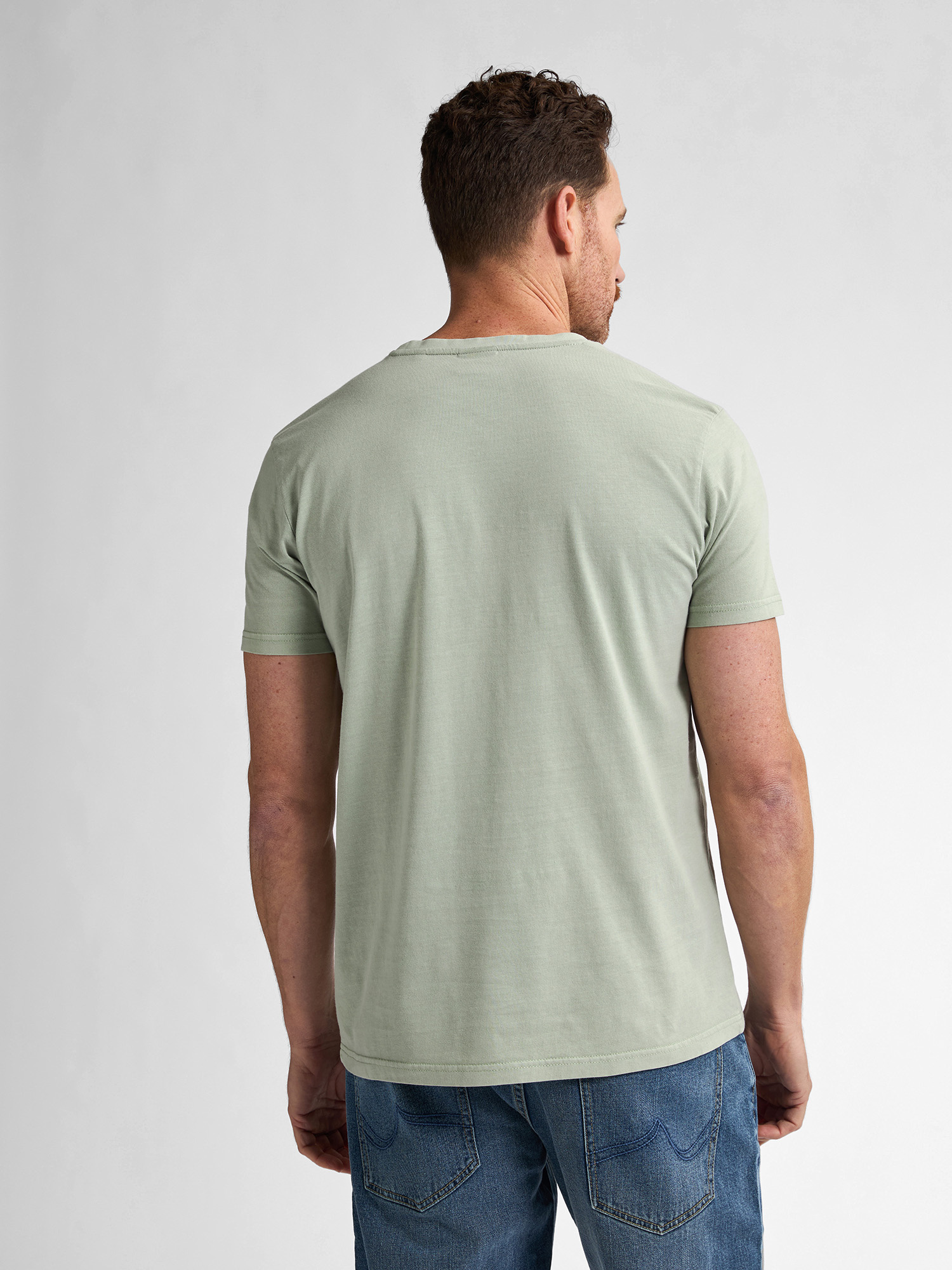 M-1050-TSR616 MEN TSHIRT (6173 DESERT SAGE)