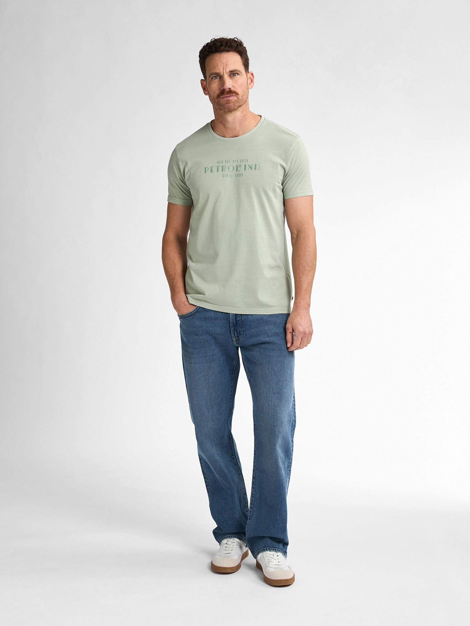 M-1050-TSR616 MEN TSHIRT (6173 DESERT SAGE)