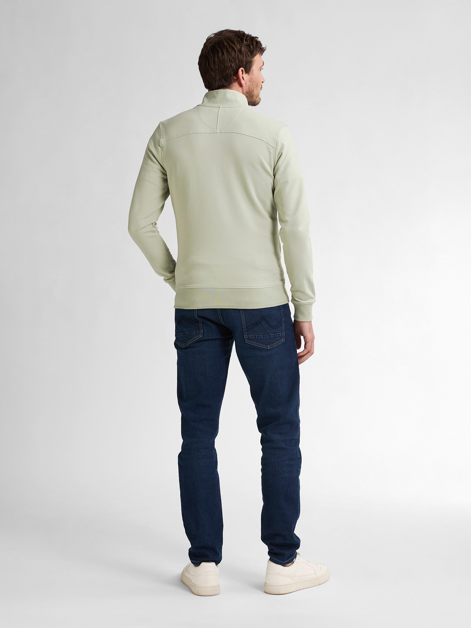 MEN SWEATER COLLAR ZIP M-1050-SWC303 (6173)