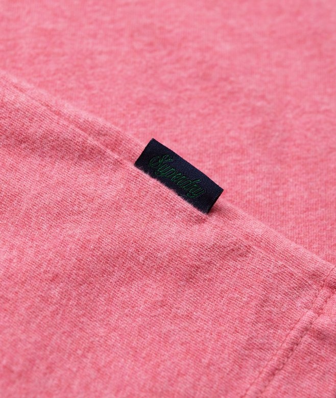 ESSENTIAL LOGO EMB TEE (PUNCH PINK)