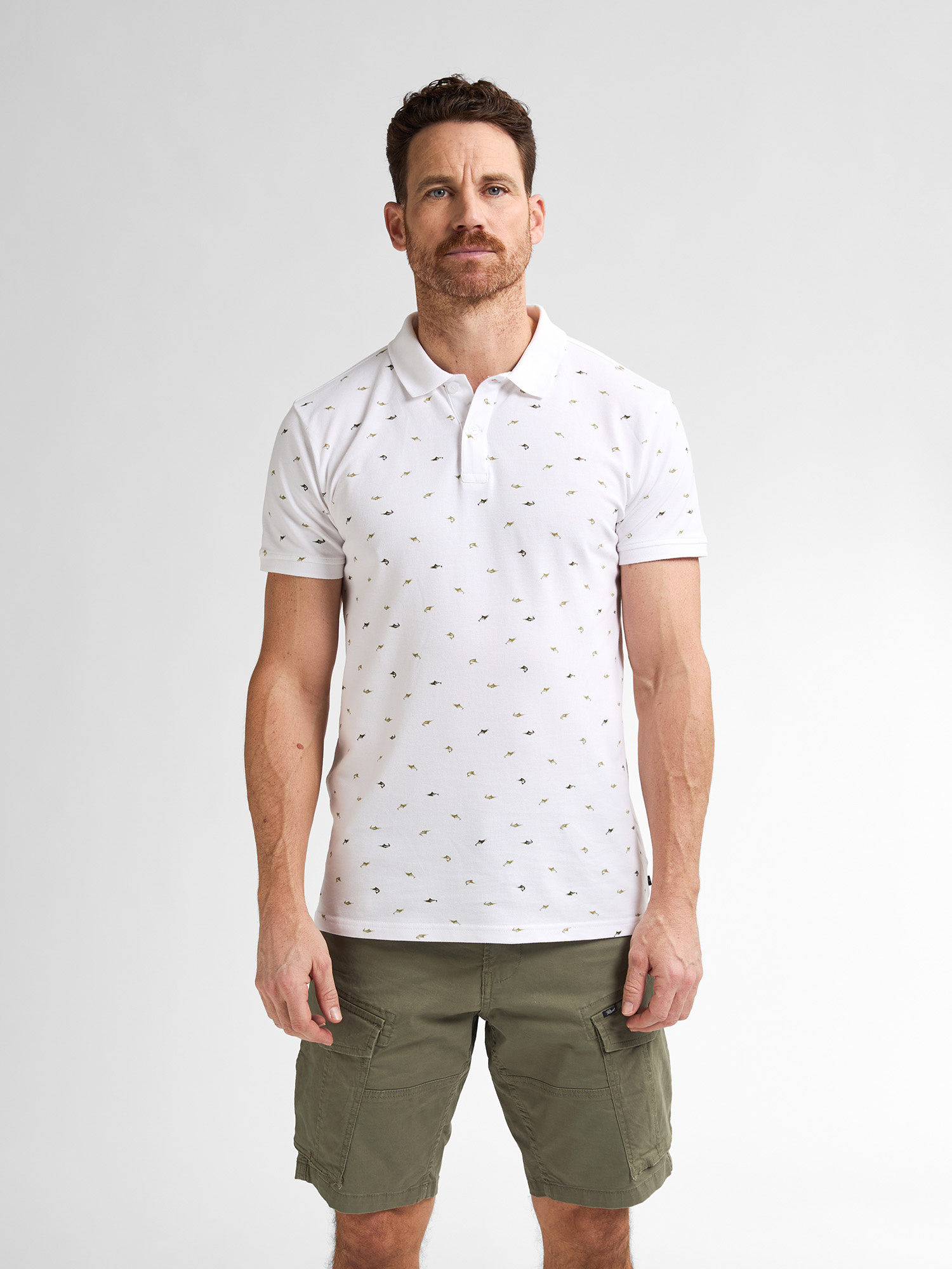 M-1050-POLO923 MEN POLO SHORT SLEEVE (0000)