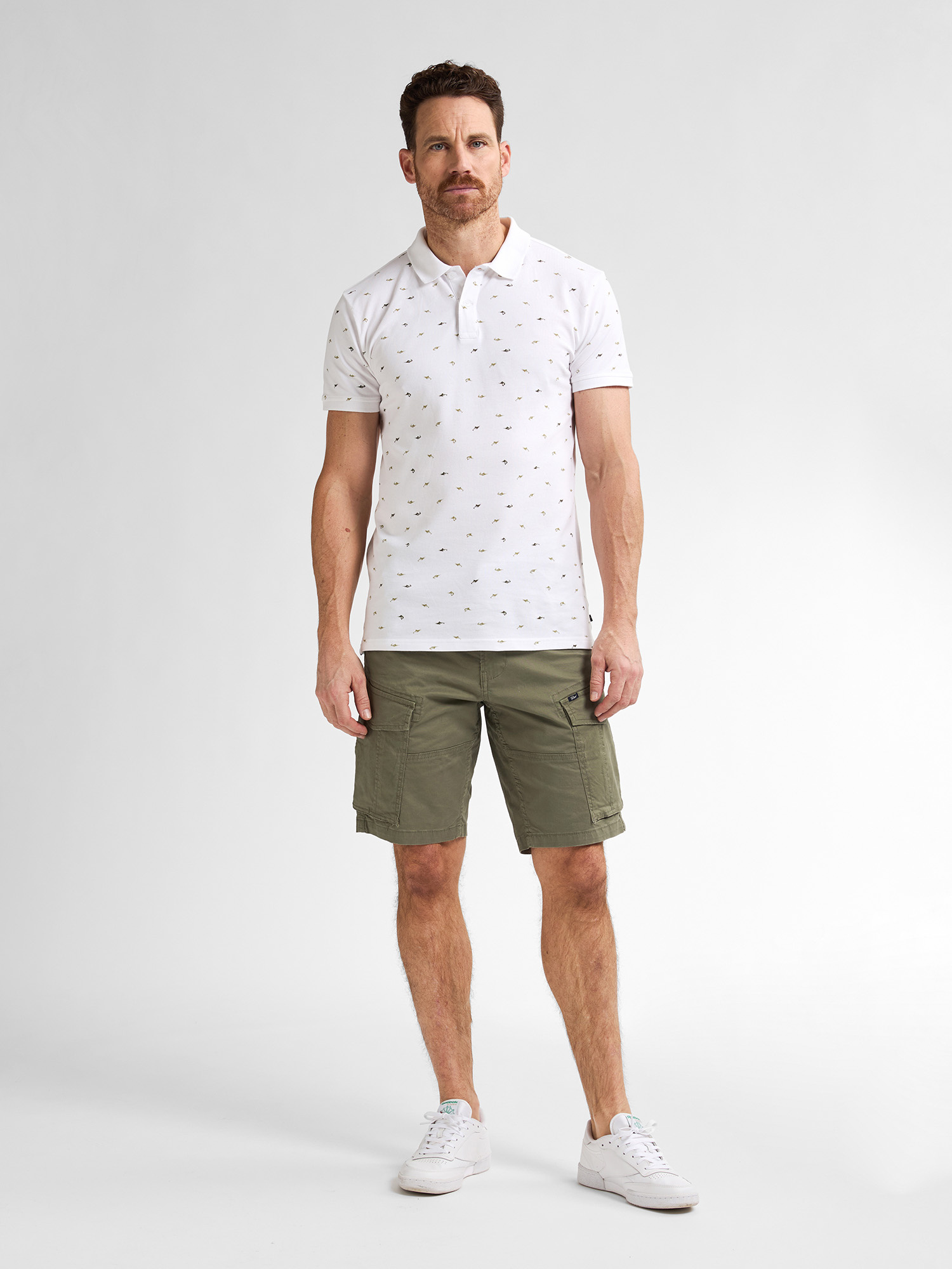 M-1050-POLO923 MEN POLO SHORT SLEEVE (0000)