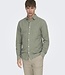ONSCAIDEN LIFE LS SOLID LINEN SWAMP