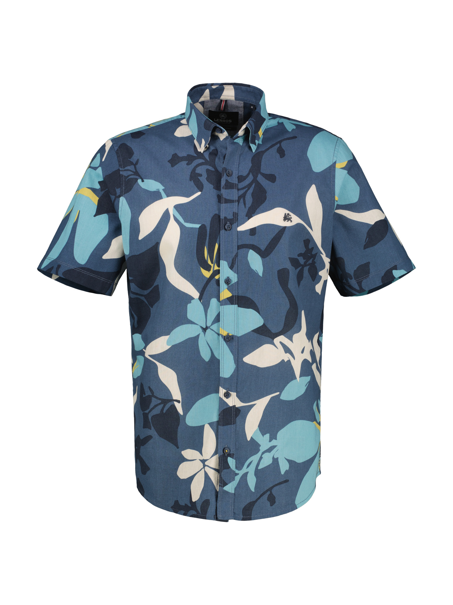 2542409 Hemd 1/2 Arm (443 Crispy Blue)