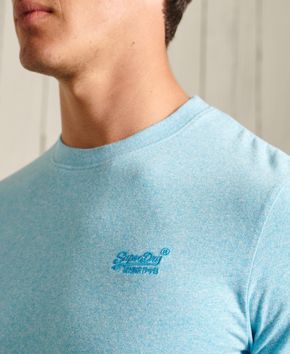 ESSENTIAL LOGO EMB TEE (TURQUOISE)