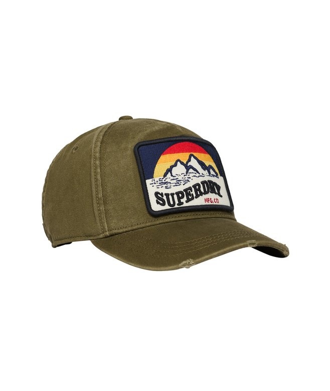 GRAPHIC TRUCKER CAP (VINTAGE KHAKI)