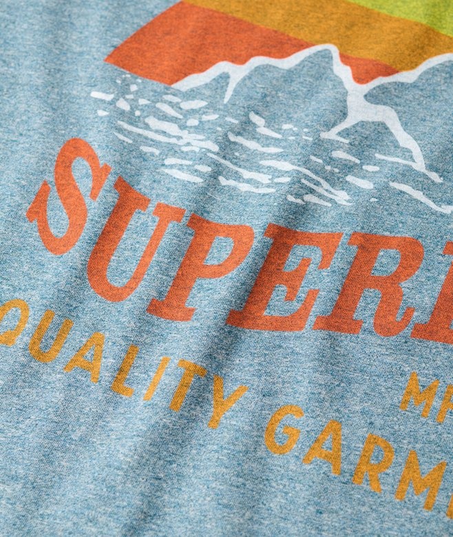 CL GREAT OUTDOORS RELAXED TEE (Desert Sky Blue Grit)