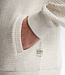 M-1050-SWC333 Men Sweater Collar Zip (0009 Antique White Melee)