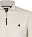 M-1050-SWC333 Men Sweater Collar Zip (0009 Antique White Melee)