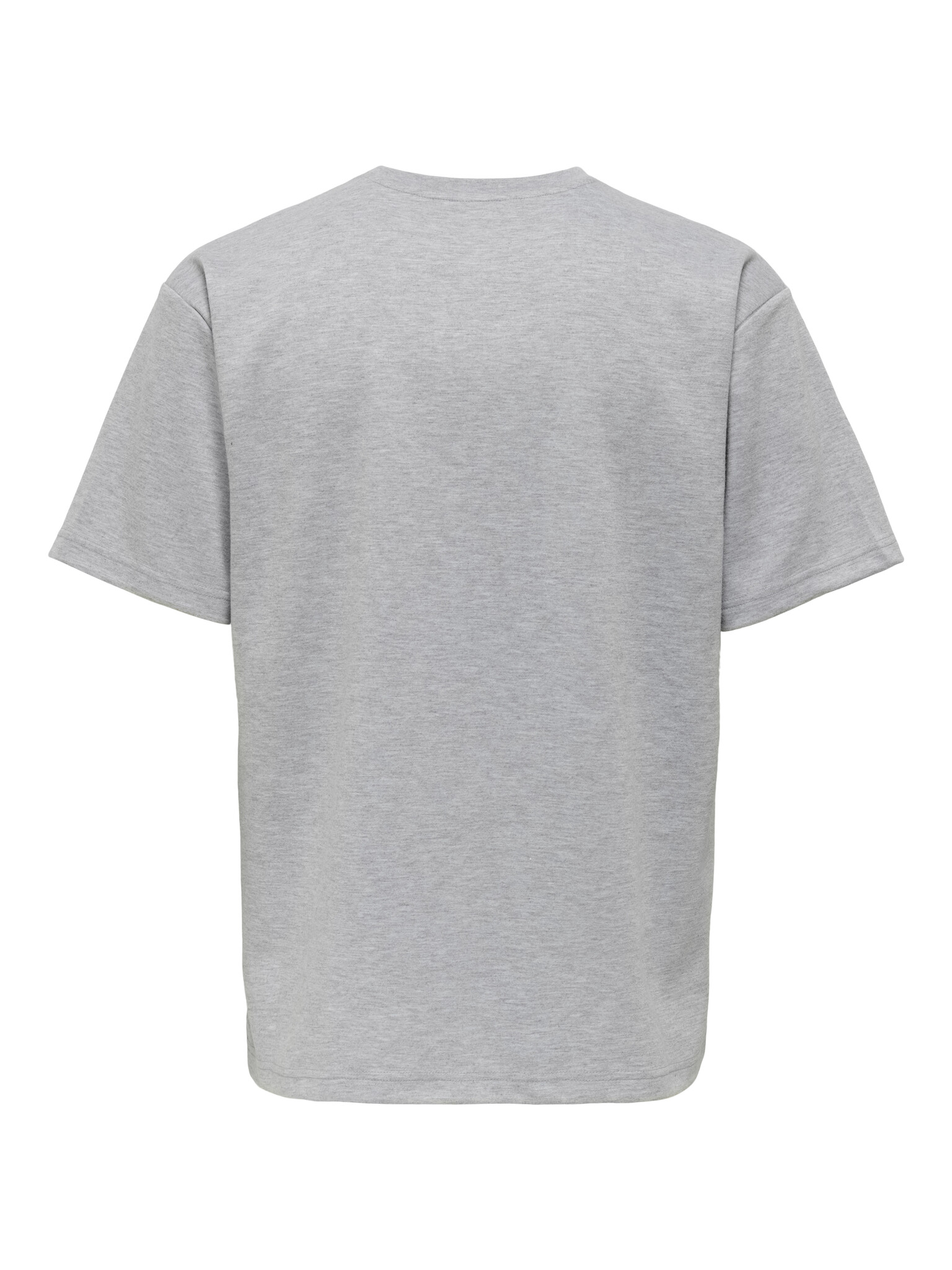 ONSLIAM SS RELAX TEE CS (Light Grey Marl/Black Logo)