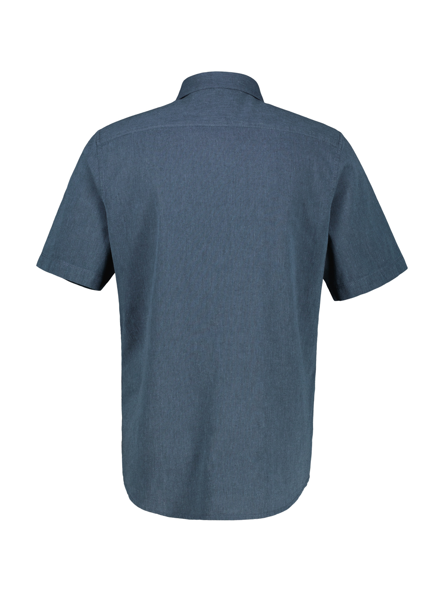 2542008 LINEN HEMD 1/2 (485 Classic Navy)