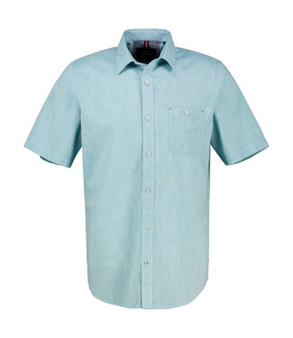 Lerros 2542008 LINEN HEMD 1/2 (456 CoastalBlue)