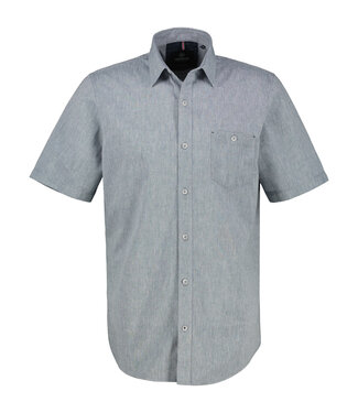 Lerros 2542008 LINEN HEMD 1/2 (443 Crispy Blue)