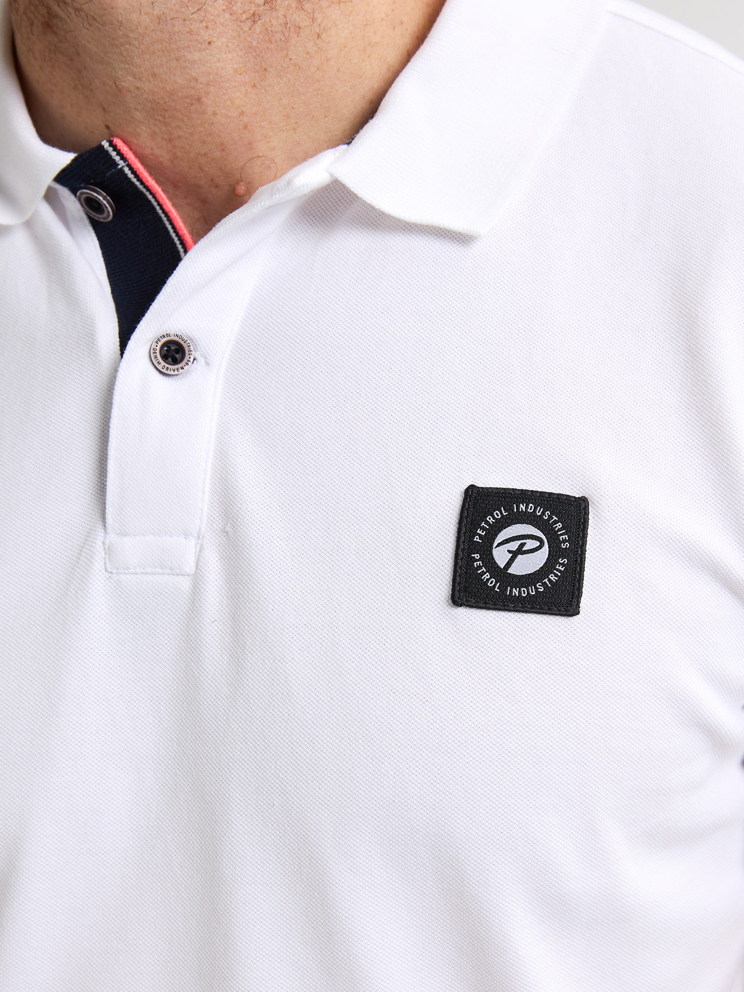 M-1050-POL945 Men Polo (0000 Bright White)