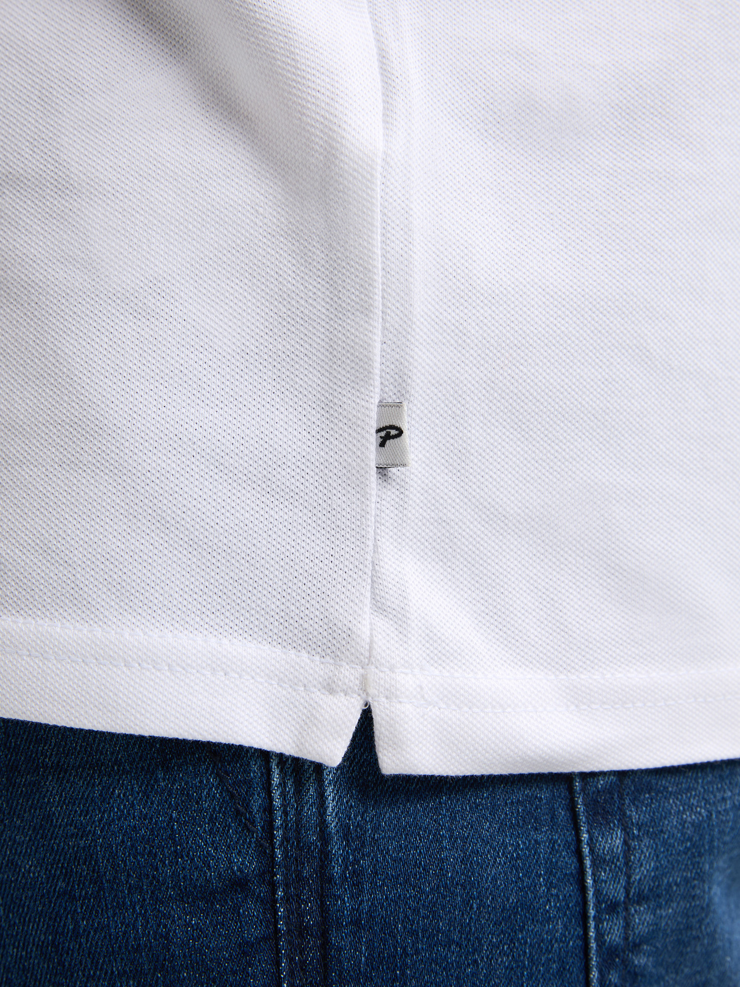 M-1050-POL945 Men Polo (0000 Bright White)