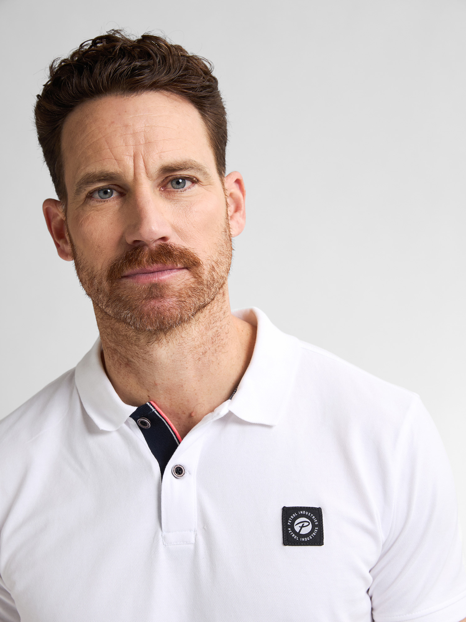 M-1050-POL945 Men Polo (0000 Bright White)