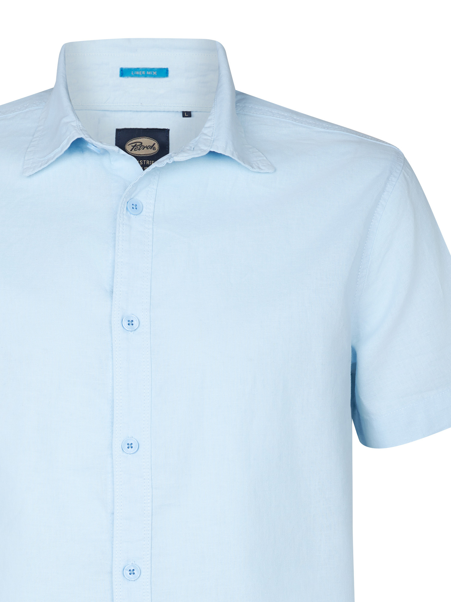 M-1050-SIS414 Men Short Sleeve Uni (5187 Pale Blue)