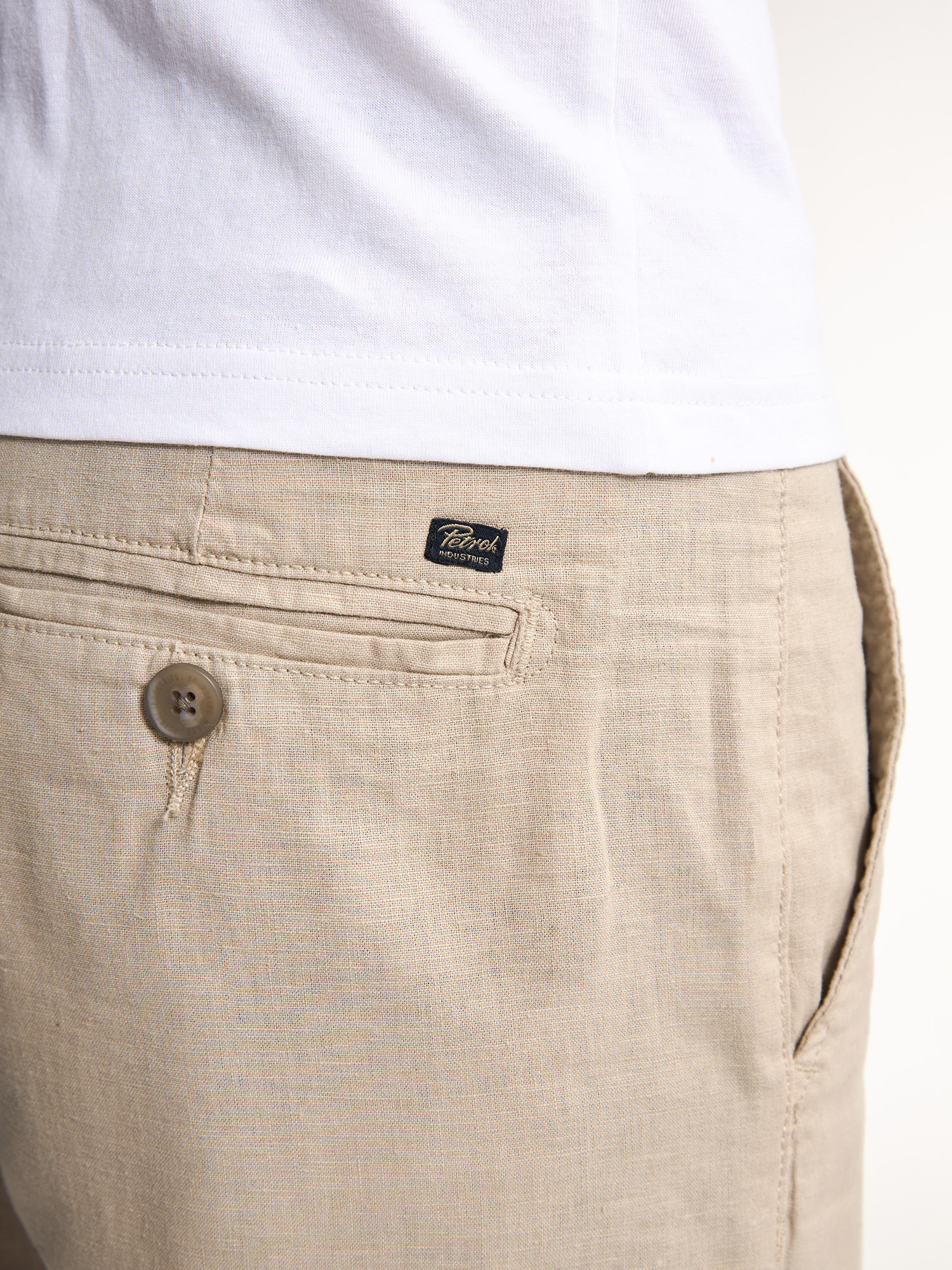 M-1050-SHO538 - Men Shorts Chino (7130 Light Tan)