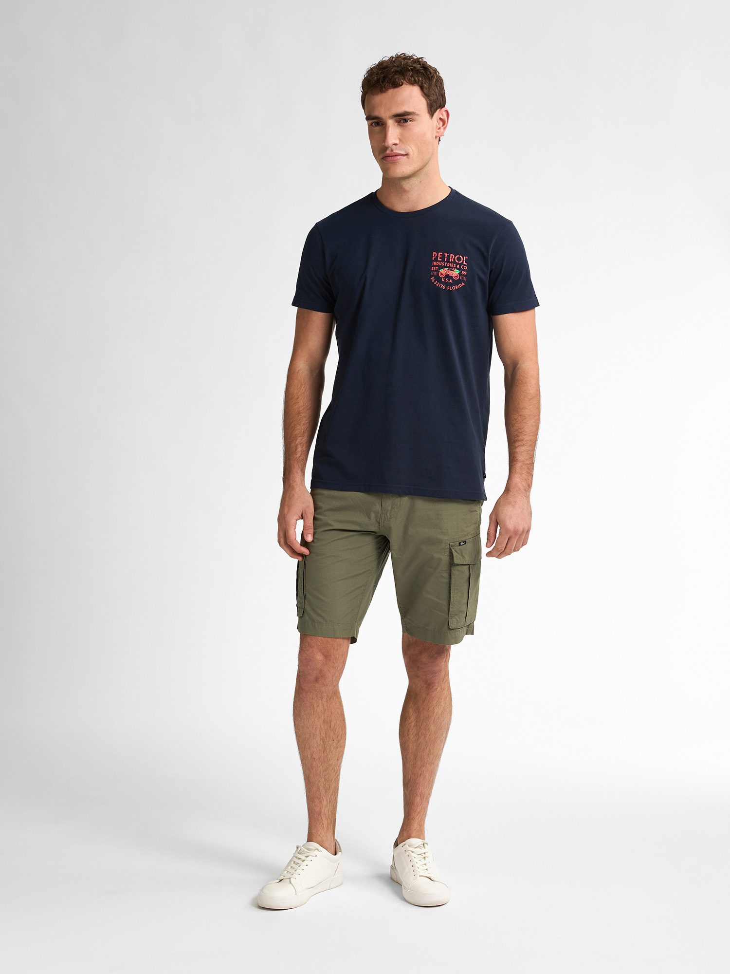 M-1050-SHO500 - Men Shorts Cargo (6134 Dusty Army)
