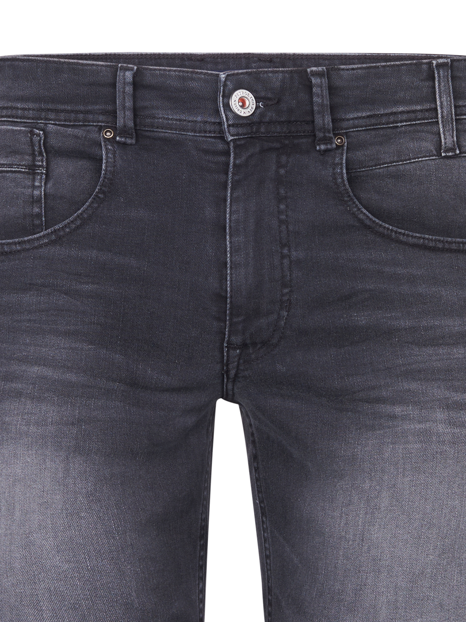 M-1050-SHO003 - Men Shorts Denim Regular fit (9705 Black Stone)