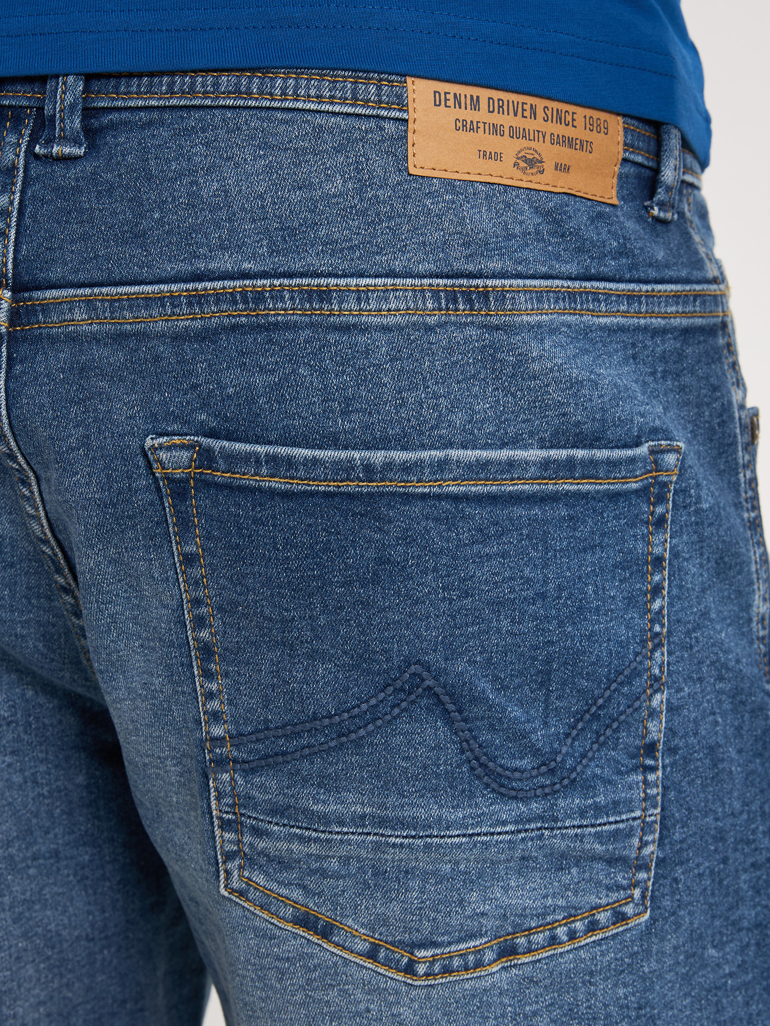 M-1050-SHO002 Men Shorts Denim (5850 Vintage Blue)