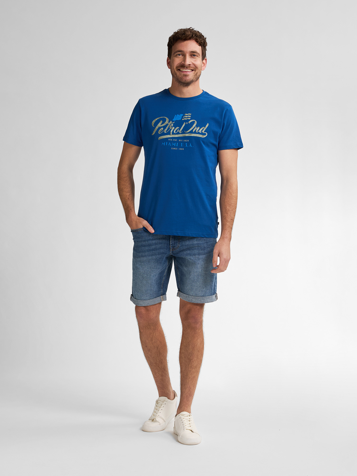 M-1050-SHO002 Men Shorts Denim (5850 Vintage Blue)