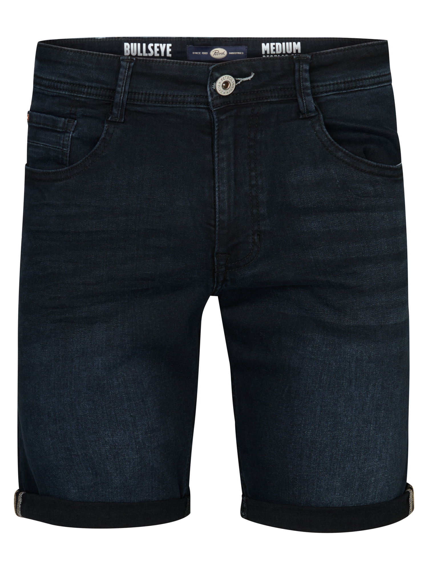 M-1050-SHO002 Men Shorts Denim (5812 Blue Black)