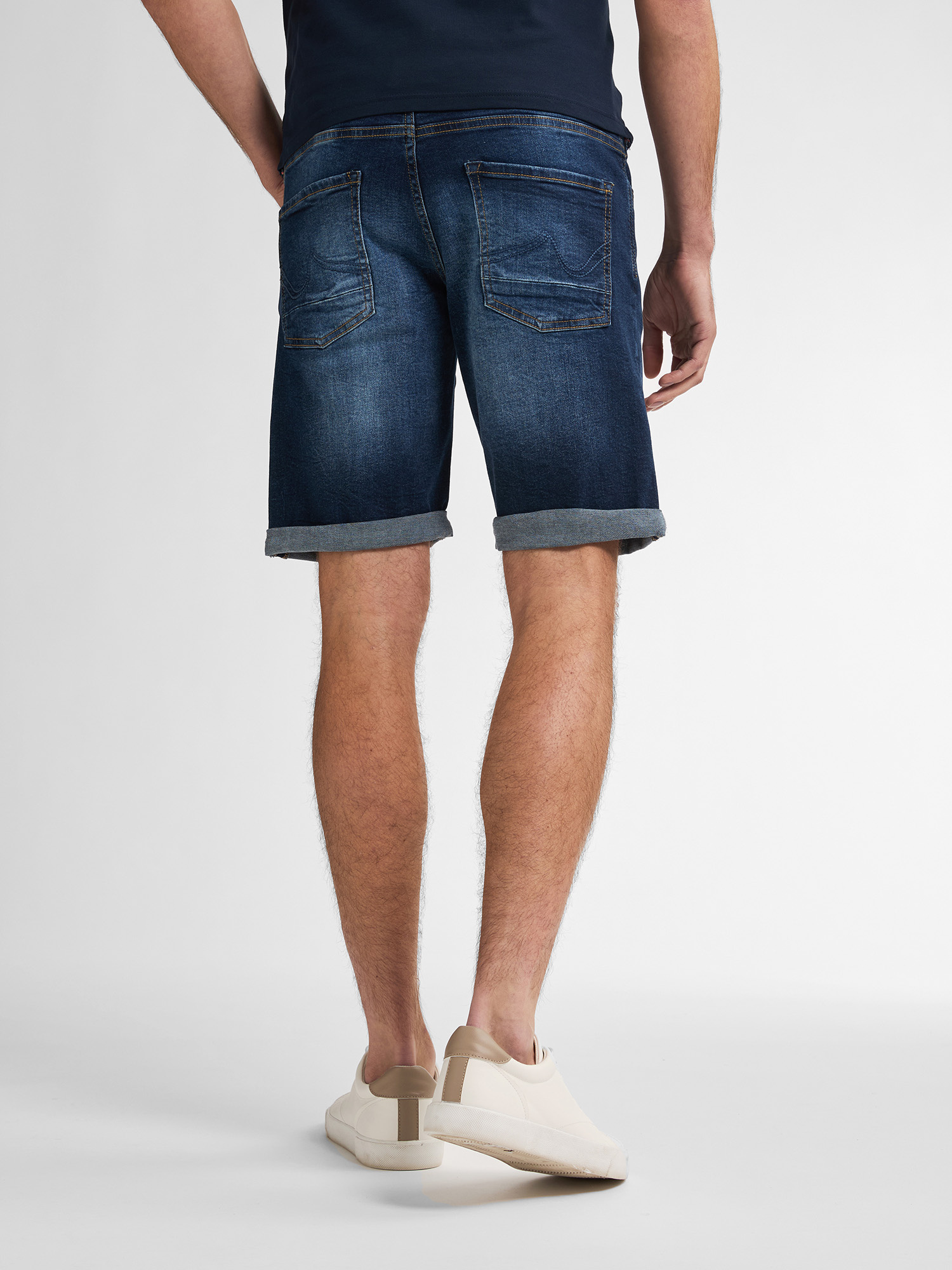 M-1050-SHO002 Men Shorts Denim (5806 Dark Stone)
