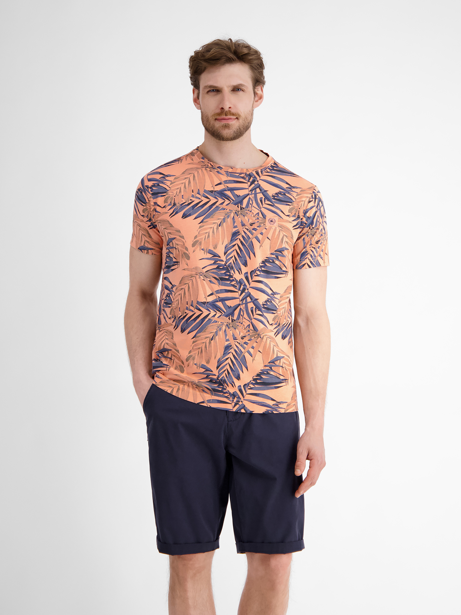 2553063 T-SHIRT 1/2 ARM (918 Pale Papaya)