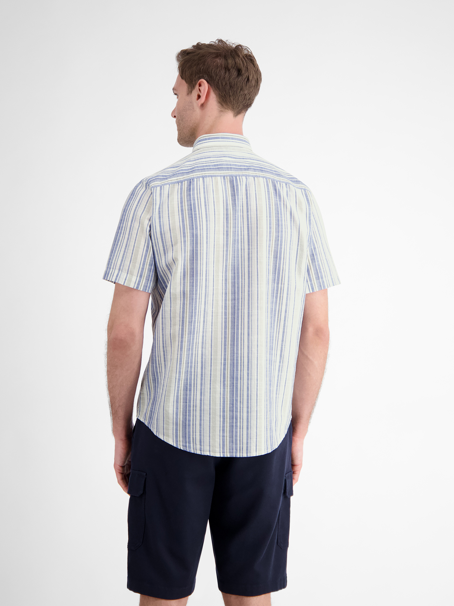 2552031 HEMD 1/2 ARM ( 435 Cobalt Blue)