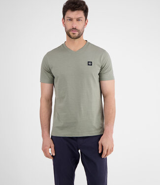 Lerros 2553169 T-SHIRT 1/2 ARM (633 Tinted Grey)