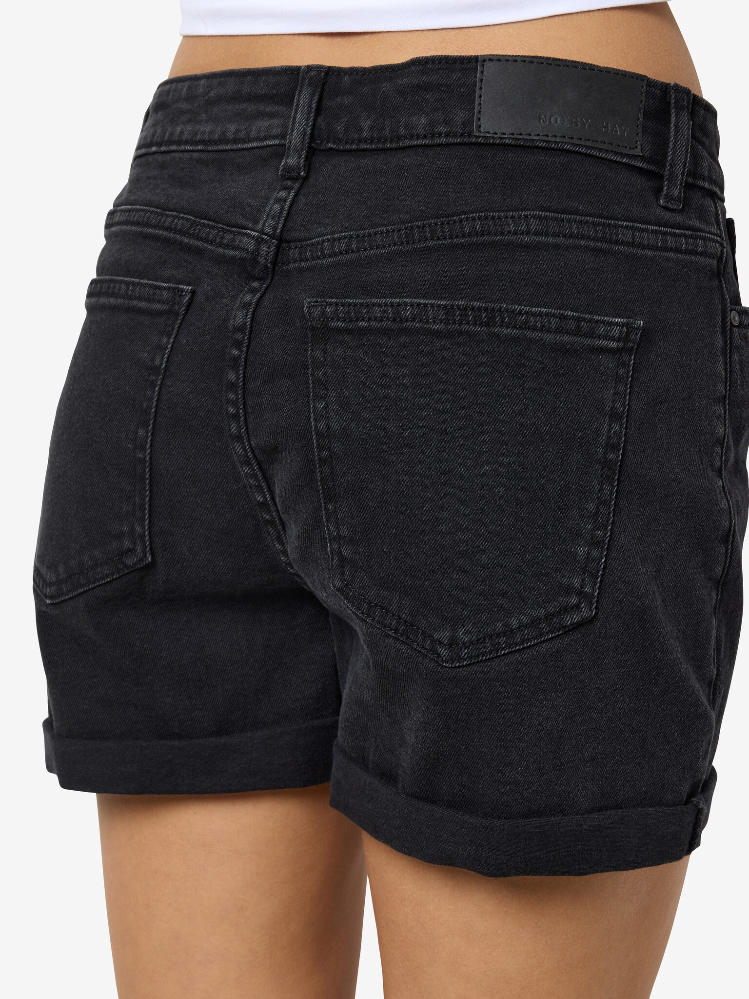 NMMONI HW DNM SHORTS AZ360BL NOOS BLACK DEN IM