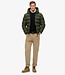 HOODED SPORTS PUFFER JACKET (Army)