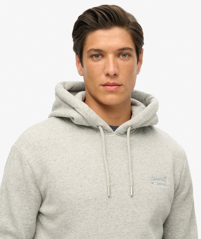ATHLETIC ESS HOODIE (Cadet Grey Marl)