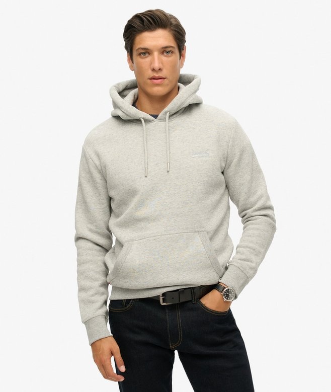 ATHLETIC ESS HOODIE (Cadet Grey Marl)