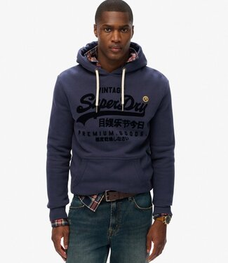 Superdry VL TONAL RELAXED HOOD (Lauren Navy)