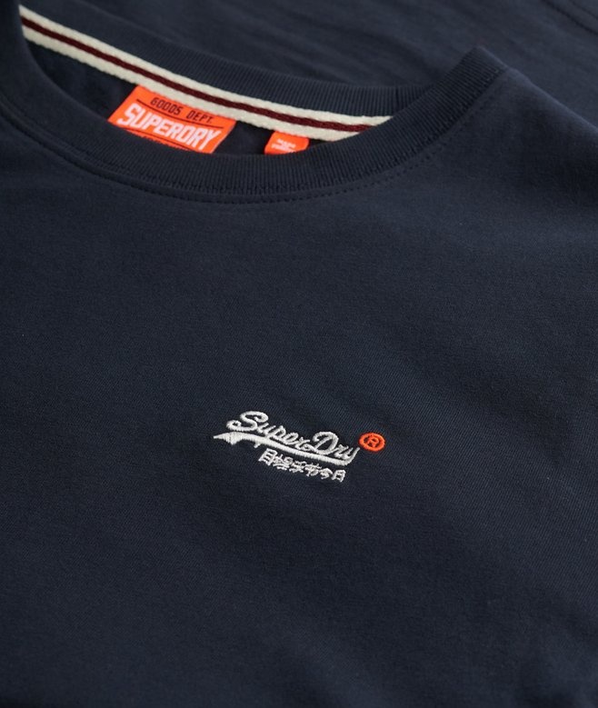 ESSENTIAL LOGO EMB TEE (Eclipse Navy)