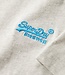 ESSENTIAL LOGO EMB TEE (Lighting Grey/Fluro Blue)