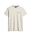 ESSENTIAL LOGO EMB TEE (Lighting Grey/Fluro Blue)