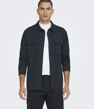 Only & Sons ONSNEWKODYL OVERSHIRT SWEAT NOOS DARK NAVY