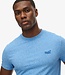 ESSENTIAL LOGO EMB TEE (Fresh Blue Grit)