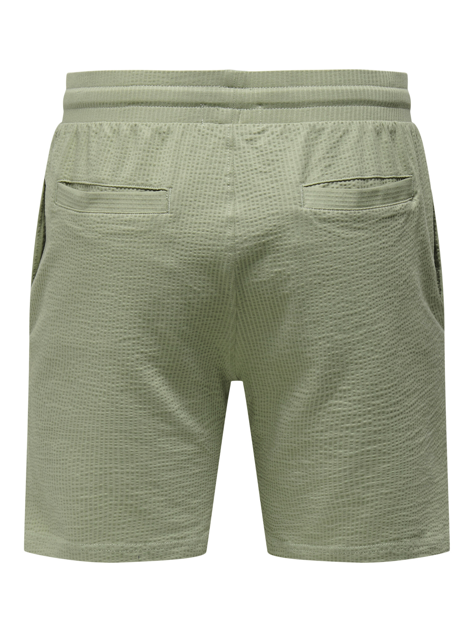 ONSKIAN LIFE REG SEERSUCKER SHORTS (Seagrass)