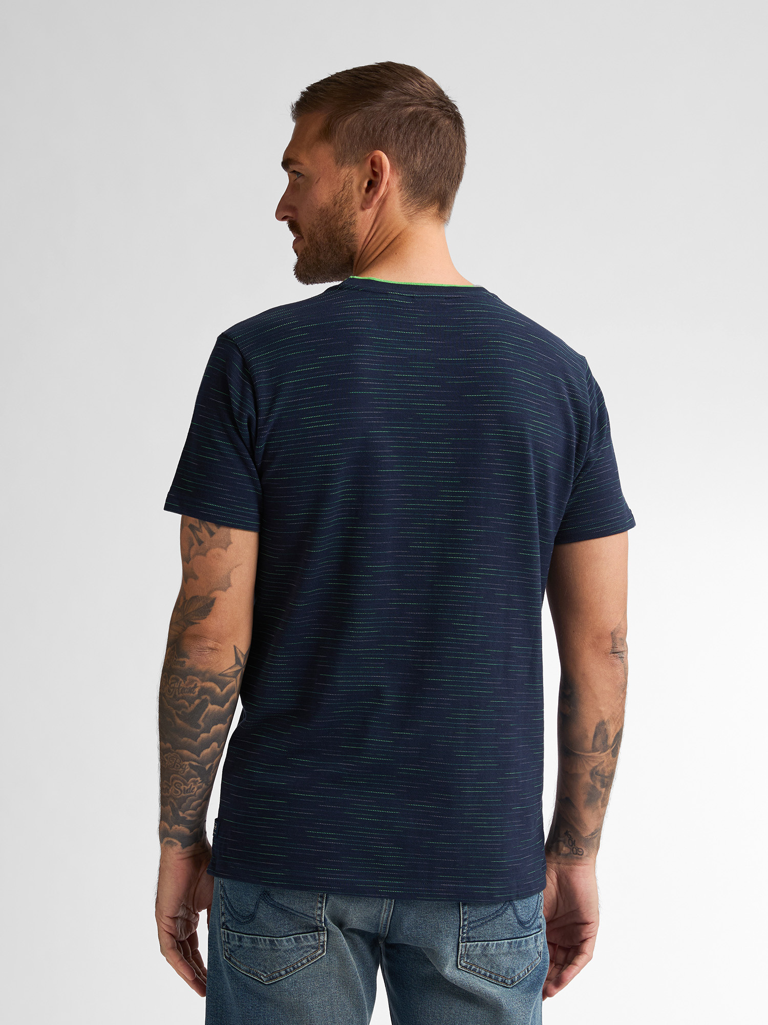M-1050-TSR635  Men T-shirt (5178 Navy)
