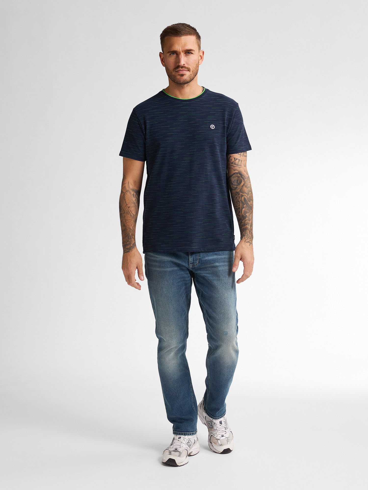 M-1050-TSR635  Men T-shirt (5178 Navy)