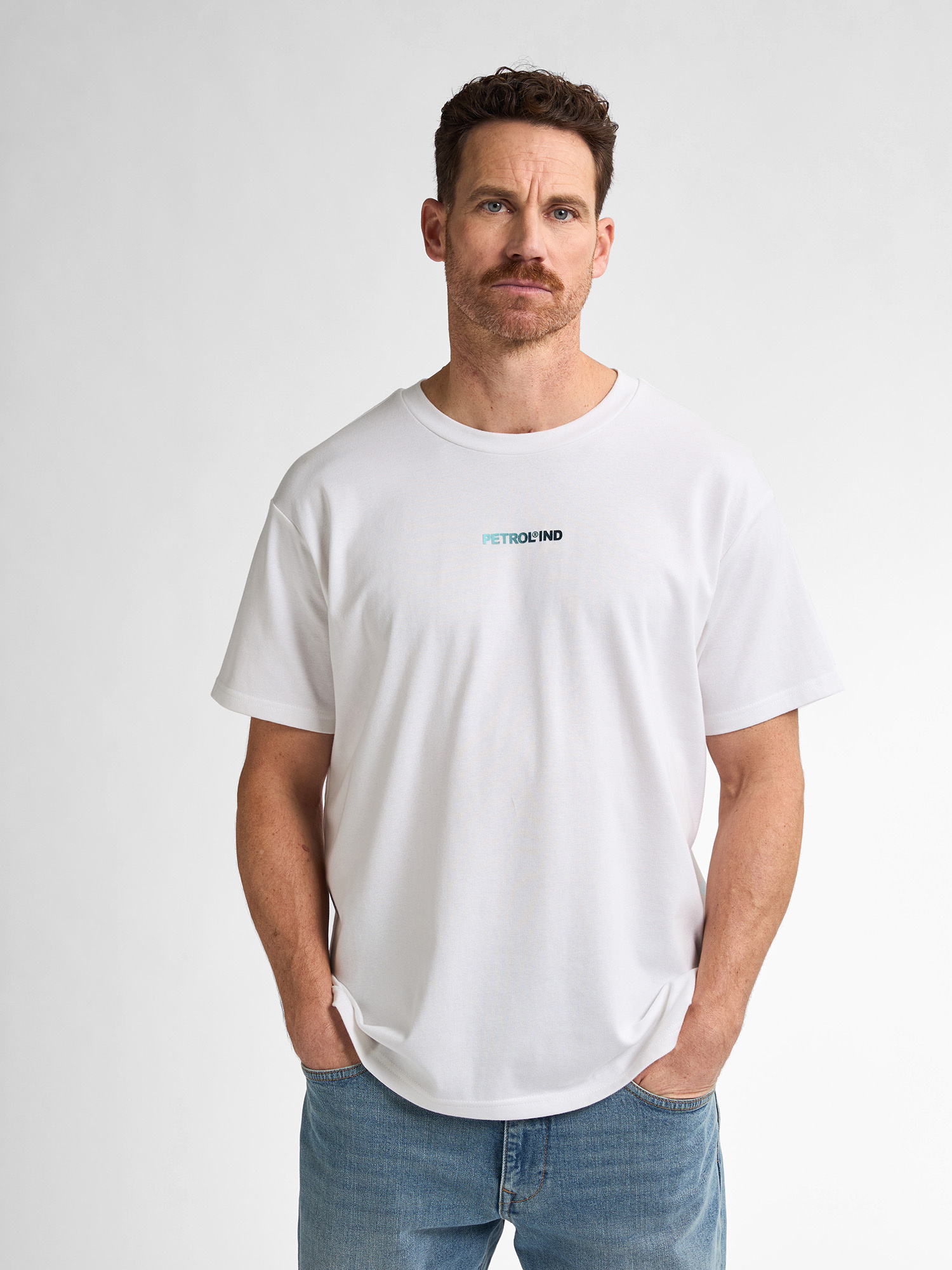 M-1050-TSR627 Men T-shirt (0000 Bright White)