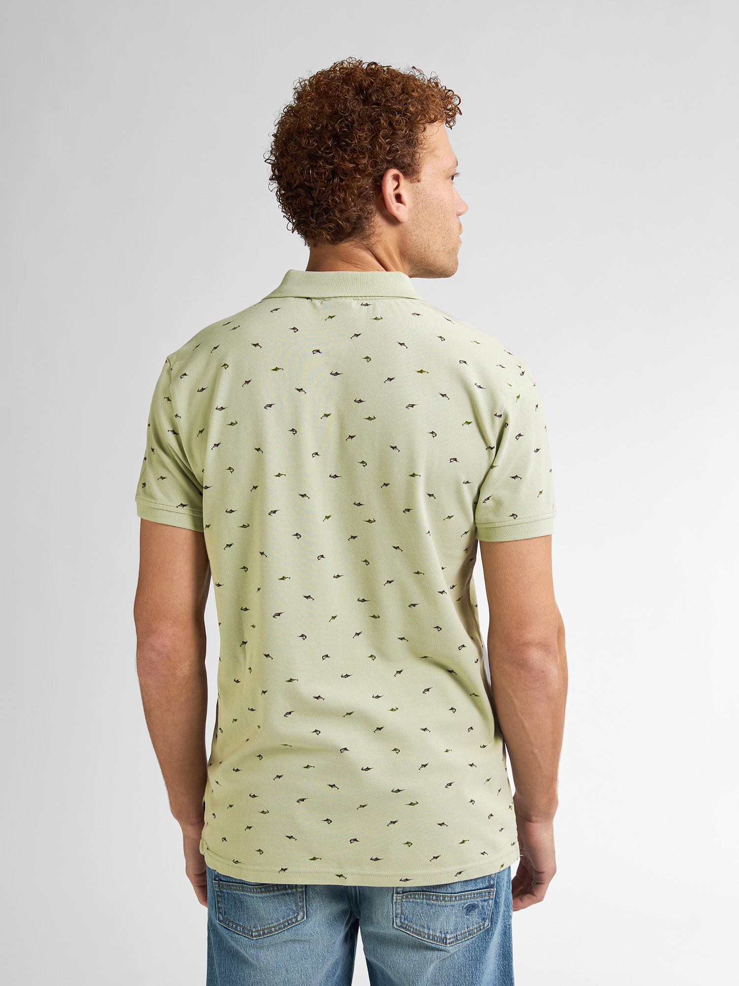 M-1050-POL923 Men Polo (6173 Desert Sage)