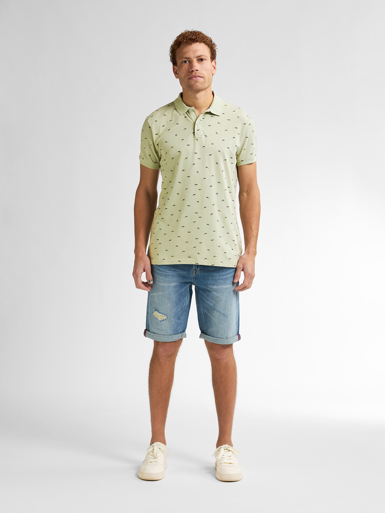 M-1050-POL923 Men Polo (6173 Desert Sage)